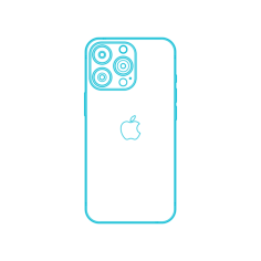 Digital Apple Iphone 13 Pro Drawing Svg Vector, Free Vectors File